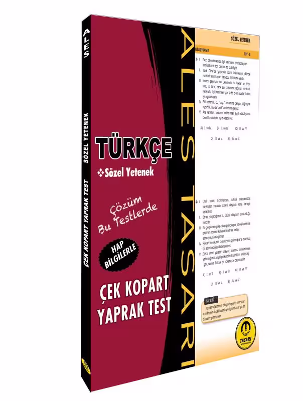 ALES Türkçe Sözel Yetenek Çek Kopart Test